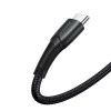 Joyroom Starry Series SA32-CC3 cabo USB-C - USB-C, 60 W, 480 Mbps, 1 m, preto