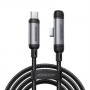 Joyroom EnjoyX Series S-A56 cabo USB-C - USB-C a 90°, 60 W, 480 Mbps, 1,2 m, preto