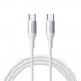 Joyroom Flash Series S-A28 cabo USB-C - USB-C, 60 W, 480 Mbps, 1 m, branco