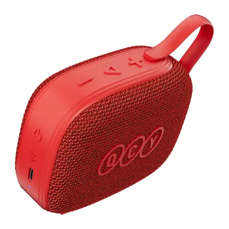 QCY SP3 coluna sem fios Bluetooth, vermelha