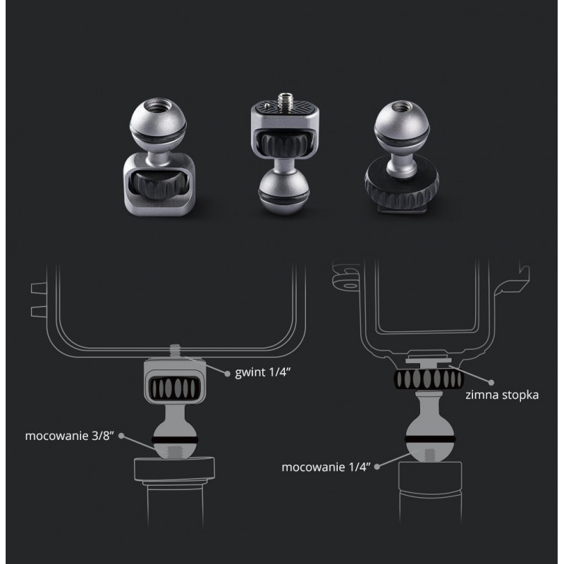 PGYTECH P-CG-009 Magic Arm para câmaras / gimbals
