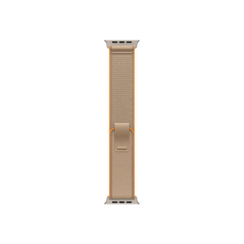 Apple Trail Loop bracelete para smartwatch 49 mm, areia, M/L, acabamento em titânio natural, MK8N4ZM/A