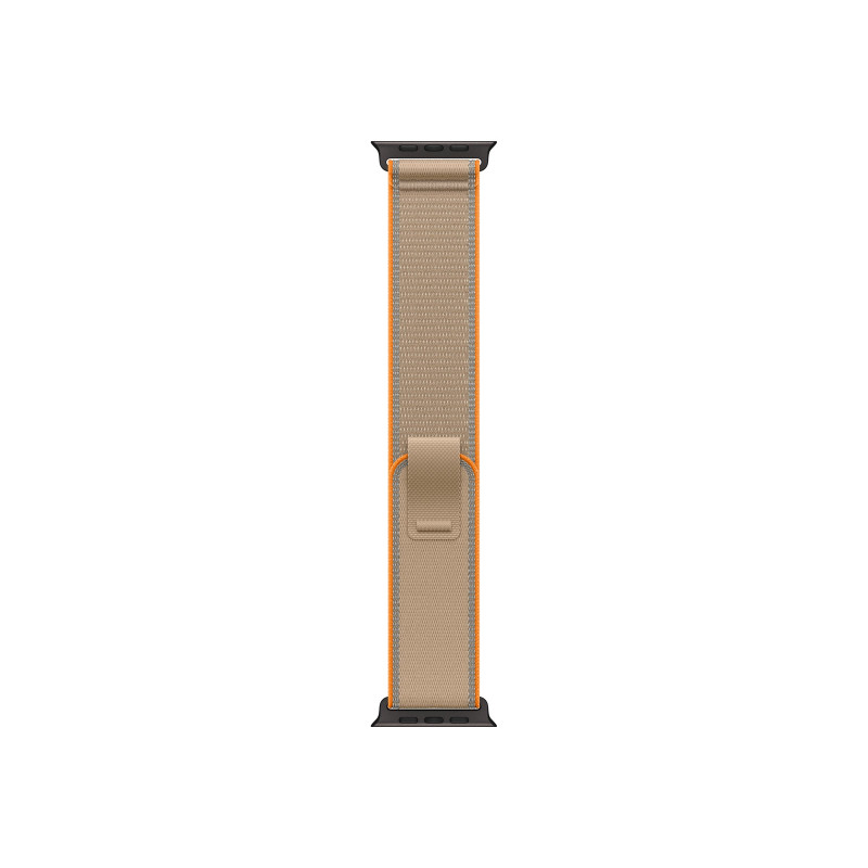 Apple Trail Loop bracelete para smartwatch 49 mm, areia, M/L, acabamento em titânio preto, MKAJ4ZM/A