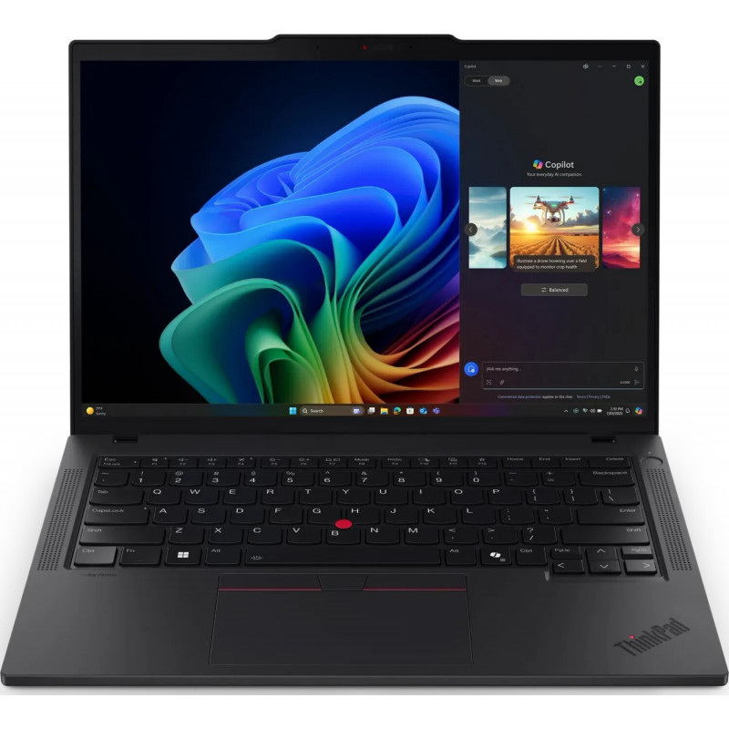 Lenovo ThinkPad T14 Gen 6 21QG00DAGE portátil, 14" WUXGA, Intel Core Ultra 5 228V, 32 GB RAM, SSD de 512 GB, Windows 11 Pro, preto