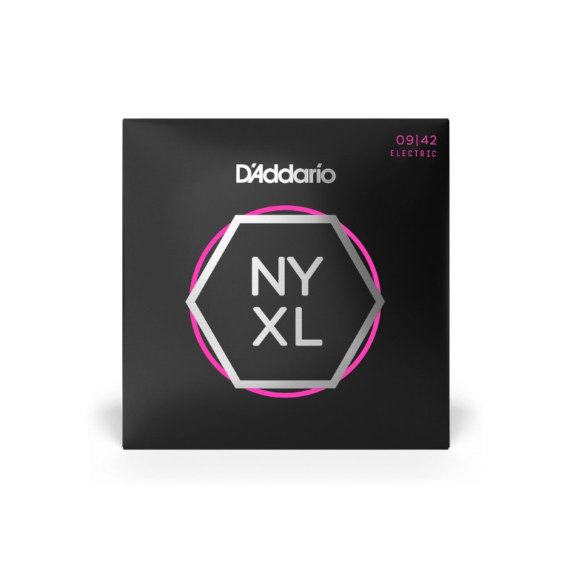 D'Addario NYXL0942 cordas para guitarra elétrica, 09–42