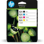 HP 924 tinteiros originais, embalagem de 4: preto, amarelo, ciano, magenta (6C3Z1NE#30A)