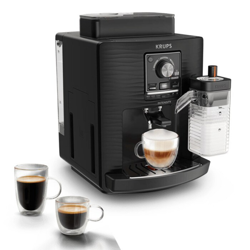 Máquina de café Krups EA5028E0 Intensity Milk, 1450 W, 15 bar