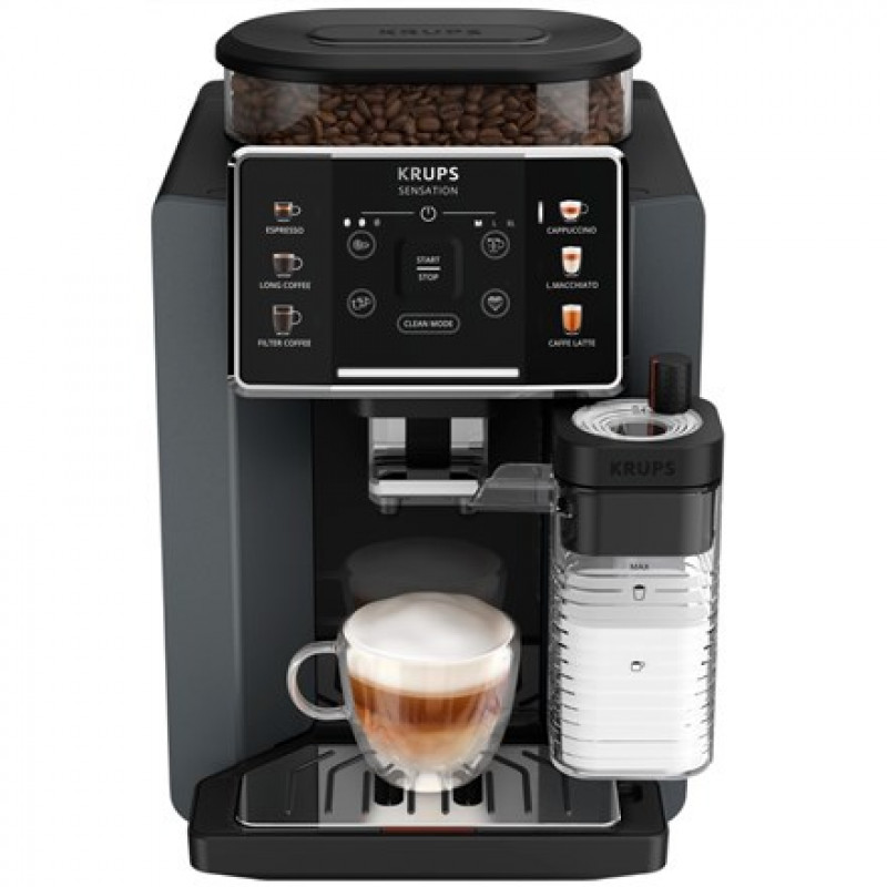 Máquina de café Krups EA5028E0 Intensity Milk, 1450 W, 15 bar
