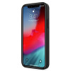 BMW BMHCP12SRSPPK Curve Perforate capa rígida de pele para Apple iPhone 12 mini, preta