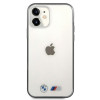 Capa rígida BMW BMHCP12SMBTOK Sandblast para Apple iPhone 12 mini, transparente