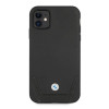 Capa rígida BMW BMHCN61RSWPK Leather Perforate para Apple iPhone 11, preta