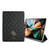 Capa tipo livro Guess GUIC12G4GFGR 4G Collection para Apple iPad Pro 12.9 2021, cinzenta