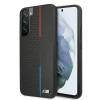 BMW BMHCS22MTRTBK capa rígida para Samsung Galaxy S22+, M Collection Triangles, preta