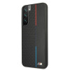 BMW BMHCS22MTRTBK capa rígida para Samsung Galaxy S22+, M Collection Triangles, preta