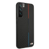 BMW BMHCS22MTRTBK capa rígida para Samsung Galaxy S22+, M Collection Triangles, preta