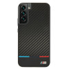 BMW BMHCS22MPUCARTCBK capa rígida para Samsung Galaxy S22+, M Collection Triangles, preta