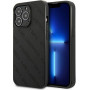Karl Lagerfeld KLHCP13LPTLK capa rígida para Apple iPhone 13 Pro, Perforated Allover, preta