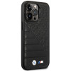 BMW BMHCP14L22PMGK capa para iPhone 14 Pro, preta, Bi Pattern