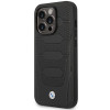 BMW BMHMP14L22RPSK Leather Seats Pattern MagSafe capa para Apple iPhone 14 Pro 6,1″, preta