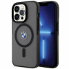 BMW BMHMP14LDSLK Signature MagSafe capa rígida para Apple iPhone 14 Pro, preta