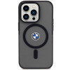 BMW BMHMP14LDSLK Signature MagSafe capa rígida para Apple iPhone 14 Pro, preta