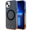 BMW BMHMP14MHTGE Gradient Bumper MagSafe capa rígida para Apple iPhone 14 Plus / 15 Plus, cinzenta