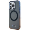 BMW BMHMP14LHTGE Gradient Bumper MagSafe capa rígida para Apple iPhone 14 Pro, cinzenta