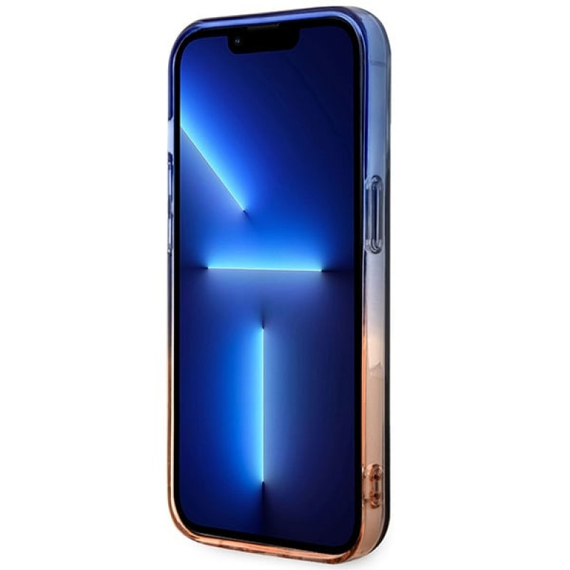 BMW BMHMP14LHTGE Gradient Bumper MagSafe capa rígida para Apple iPhone 14 Pro, cinzenta