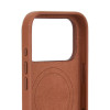 Mujjo Troubadour capa de pele para Apple iPhone 18 Pro / 17 Pro, MagSafe, castanho claro