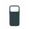 Mujjo Troubadour capa de pele para Apple iPhone 18 Pro / 17 Pro, MagSafe, verde obsidiana