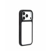 Mujjo Troubadour Modular capa de pele para Apple iPhone 18 Pro / 17 Pro, MagSafe, preta