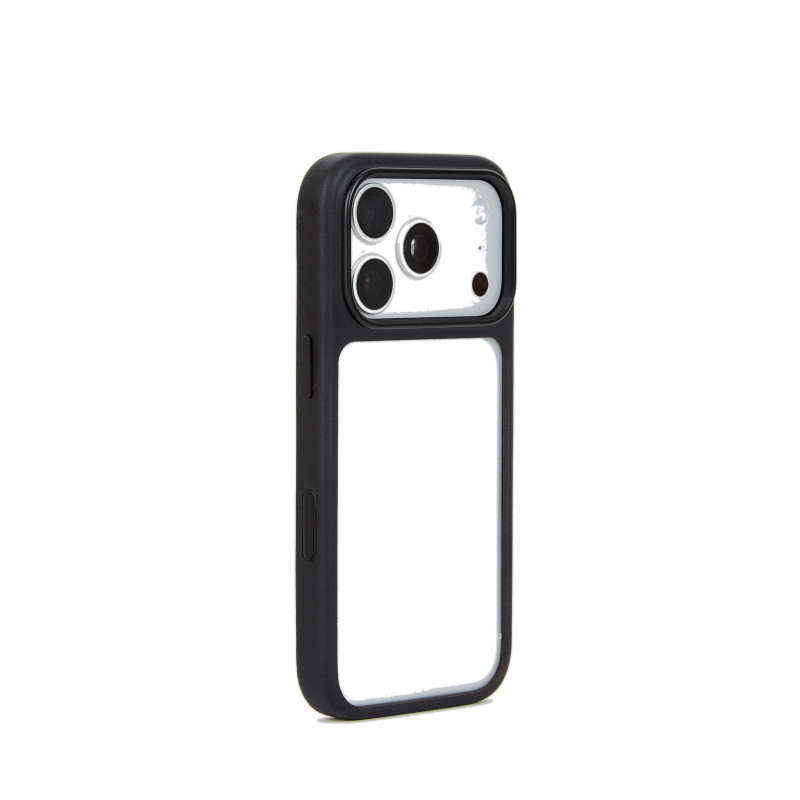 Mujjo Troubadour Modular capa de pele para Apple iPhone 18 Pro / 17 Pro, MagSafe, preta