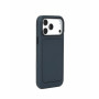Mujjo Troubadour Modular Leather Case capa de pele para Apple iPhone 18 Pro Max / 17 Pro Max, MagSafe, basalto