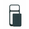 Mujjo Troubadour Modular Leather Case capa de pele para Apple iPhone 18 Pro Max / 17 Pro Max, MagSafe, verde obsidiana