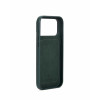 Mujjo Troubadour Modular Leather Case capa de pele para Apple iPhone 18 Pro Max / 17 Pro Max, MagSafe, verde obsidiana