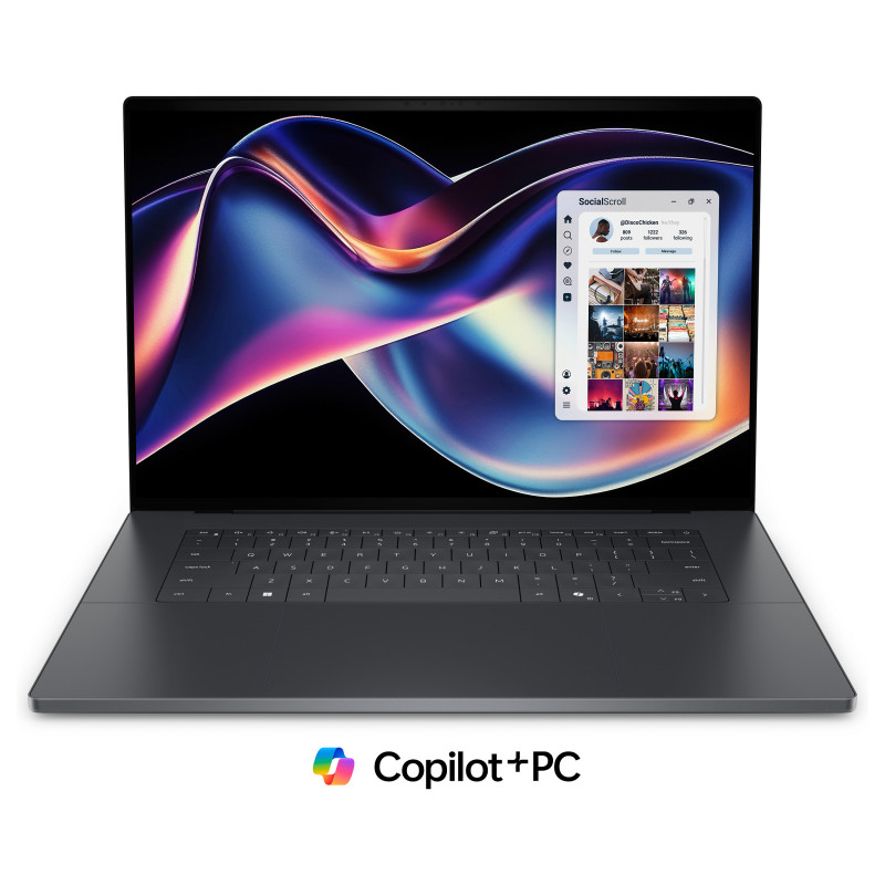 Dell XPS 16 DA16260-945YK portátil de 16 polegadas com ecrã tátil, Intel Core Ultra X9 388H, 32 GB RAM, 1 TB SSD, Windows 11 Home, grafite
