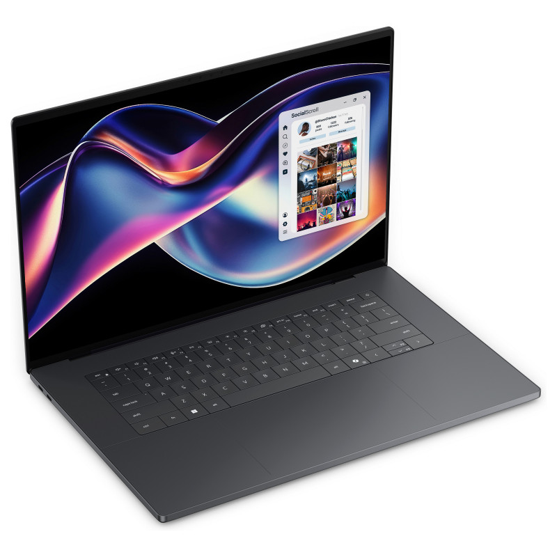 Dell XPS 16 DA16260-945YK portátil de 16 polegadas com ecrã tátil, Intel Core Ultra X9 388H, 32 GB RAM, 1 TB SSD, Windows 11 Home, grafite