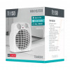 Teesa TSA8059 aquecedor com ventoinha, 0,8/1,2/2 kW, branco