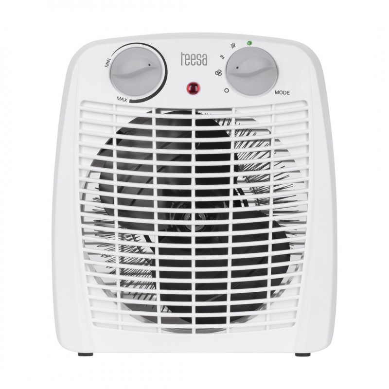 Teesa TSA8059 aquecedor com ventoinha, 0,8/1,2/2 kW, branco