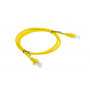 Lanberg PCU6-10CC-0100-Y cabo de rede Cat6 U/UTP, 1 m, amarelo