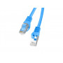 Lanberg PCF6-10CC-0025-B cabo de rede Cat6 F/UTP, 0,25 m, azul