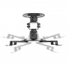 Maclean MC-200 B suporte de teto para projetores, 54–320 mm, até 13,5 kg, preto
