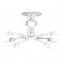 Maclean MC-200 W suporte de teto para projetores, aço, 54–320 mm, até 13,5 kg, branco