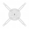 Maclean MC-200 W suporte de teto para projetores, aço, 54–320 mm, até 13,5 kg, branco