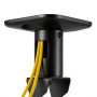 Maclean MC-208 B suporte de teto para projetores, aço, 180–310 mm, até 15 kg, preto