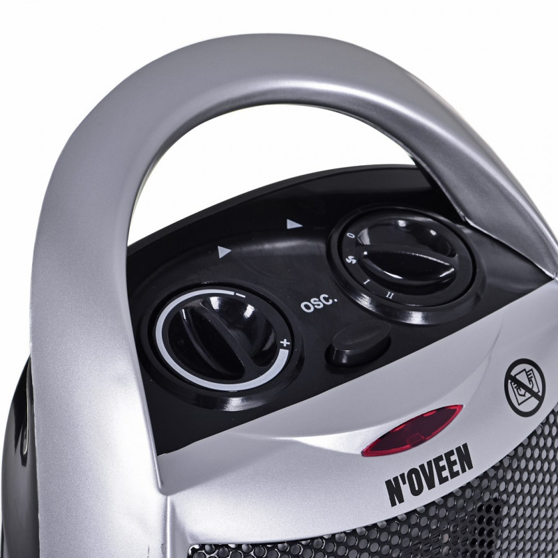 Noveen PTC09 termoventilador cerâmico, 1500 W, cinzento