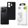 3MK Matt Case Pro capa para Xiaomi Redmi Note 14 4G, preta