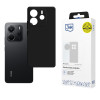 3MK Matt Case Pro capa para Xiaomi Redmi Note 14 4G, preta