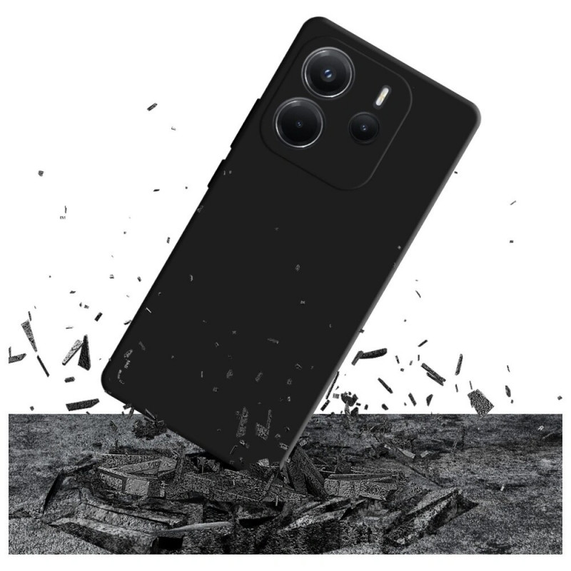 3MK Matt Case Pro capa para Xiaomi Redmi Note 14 4G, preta