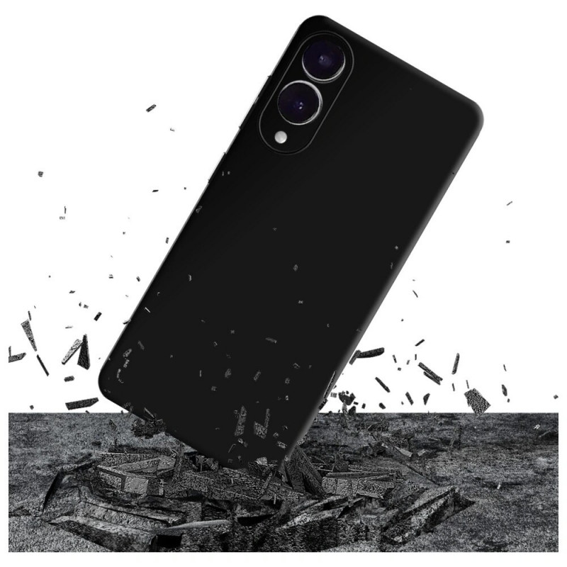 3MK Matt Case Pro capa para Samsung Galaxy S25 Edge, preta